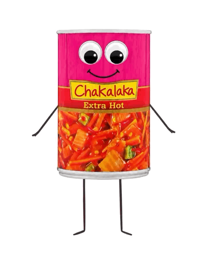 The Chakalaka Challenge mascot